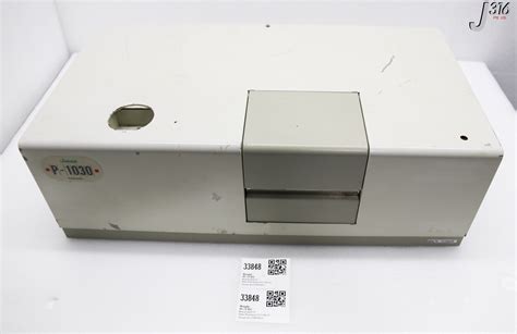 jasco p-1030 polarimeter|jasco high precision polarometer.